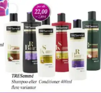 Otto Duborg Tresemmé shampoo tilbud