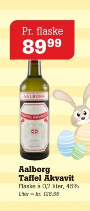 Poetzsch Padborg Taffel akvavit snaps tilbud