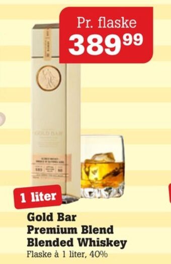 Poetzsch Padborg Gold bar whisky tilbud