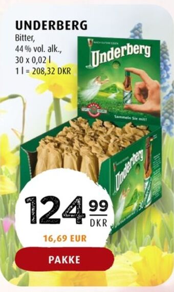 Scandinavian Park Underberg bitter tilbud