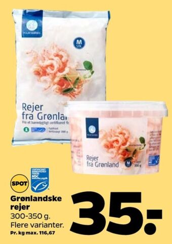Polar seafood rejer