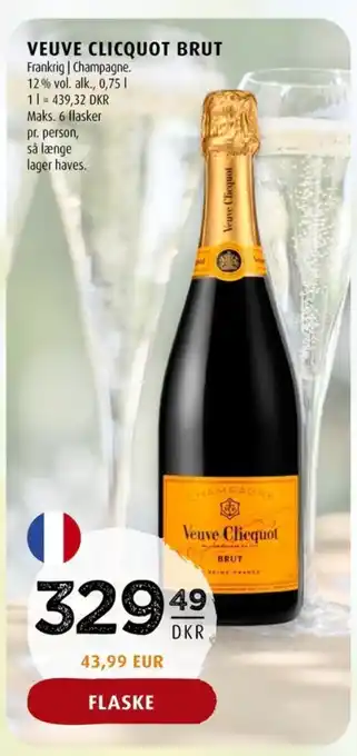 Scandinavian Park Veuve clicquot champagne tilbud