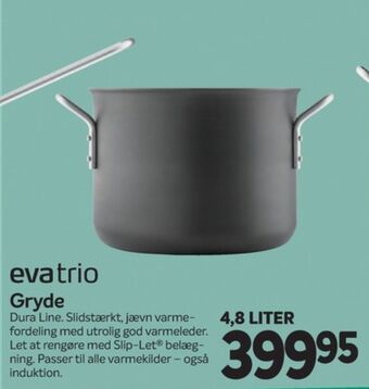 Din Isenkræmmer Eva trio gryde tilbud