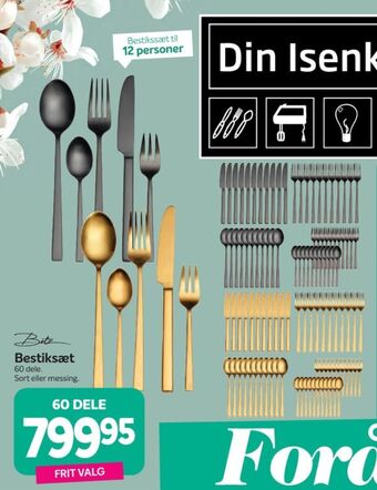 Din Isenkræmmer Bitz bestik tilbud