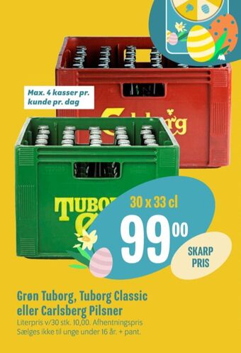 Min Købmand Grøn øl tilbud