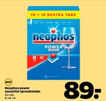Neophos maskinopvask-tabs