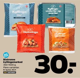 Netto Bistronne kyllingestrimler tilbud