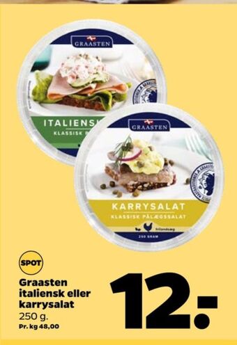 Netto Graasten karrysalat tilbud