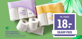 SPAR Daily toiletpapir tilbud