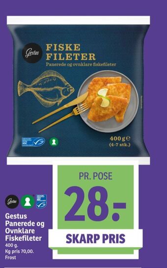 SPAR Gestus fiskefileter tilbud