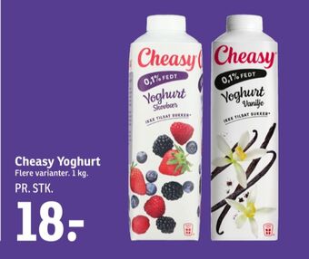 Cheasy yoghurt skovbær