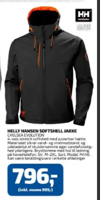 Helly Hansen Softshell Jakke