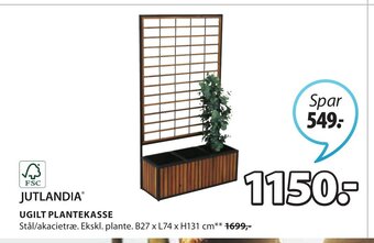 JYSK Ugilt Plantekasse tilbud