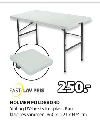 Holmen Foldebord
