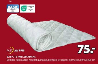 Basic T5 Rullemadras