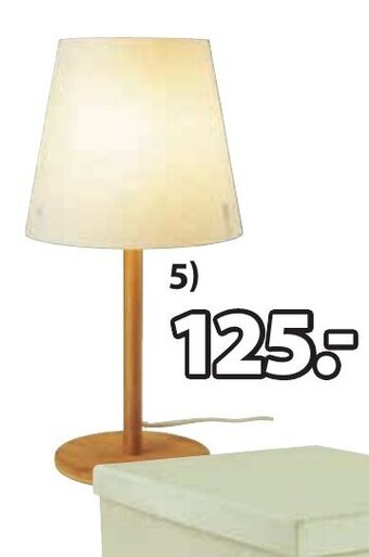 JYSK Julius Bordlampe tilbud