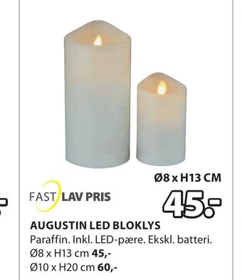 JYSK Augustin Led Bloklys tilbud