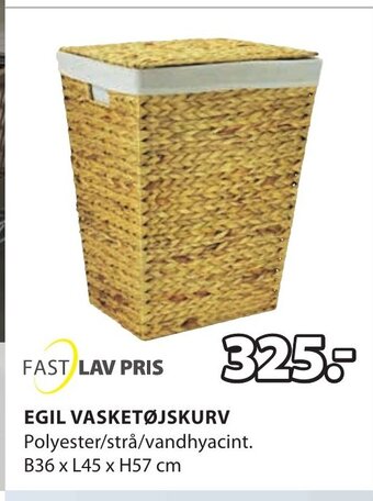 JYSK Egil Vasketøjskurv tilbud