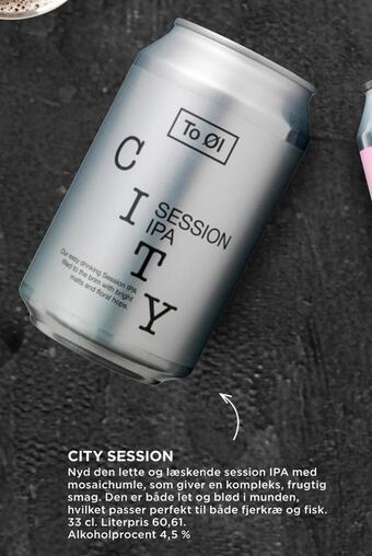MENY City session tilbud