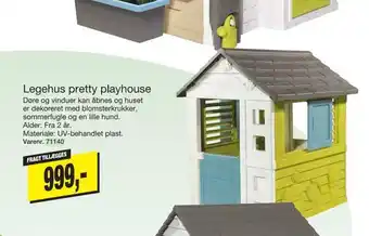 Harald Nyborg Legehus pretty playhouse tilbud