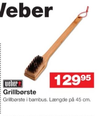 Bauhaus Weber grillbørste tilbud