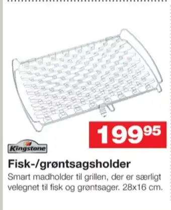 Bauhaus Kingstone fisk-/grøntsagsholder tilbud