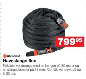 Bauhaus Gardena haveslange tilbud