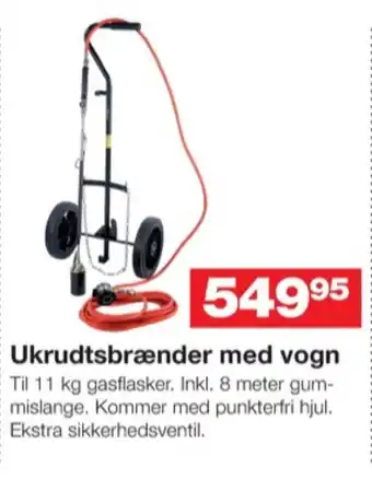 Bauhaus Ukendt ukrudtsbrænder tilbud