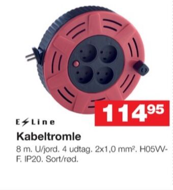 E-line kabeltromle