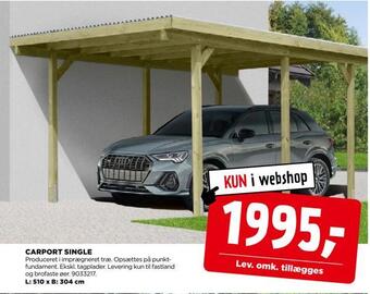 jem & fix Carport single tilbud