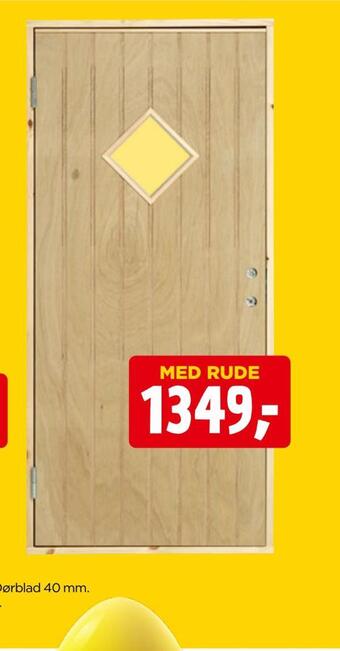 jem & fix Udhusdør tilbud
