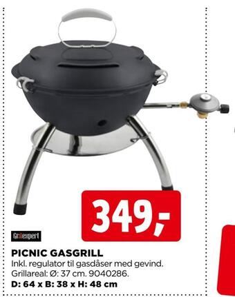 jem & fix Picnic gasgrill tilbud