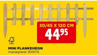 jem & fix Mini plankehegn tilbud