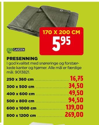 Presenning