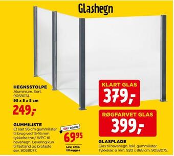 Glasplade