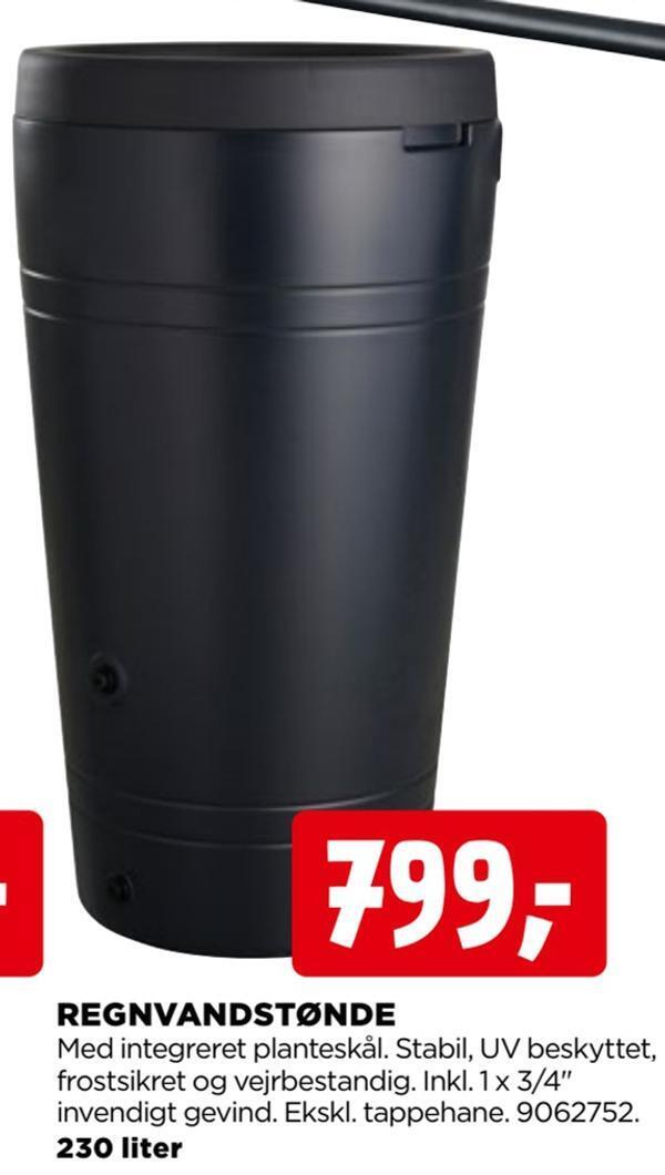 Regnvandstønde tilbud hos jem & fix