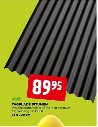 jem & fix Tagplade bitumen tilbud