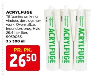 Acrylfuge