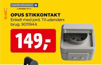 jem & fix Opus stikkontakt tilbud