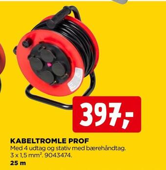 jem & fix Kabeltromle prof tilbud