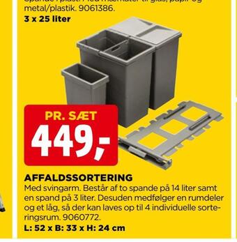 jem & fix Affaldssortering tilbud