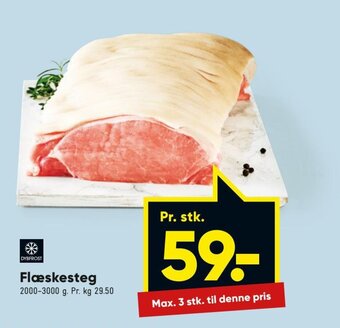 Bilka Flæskesteg tilbud