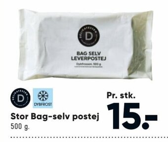 Bilka Stor Bag-Selv Postej tilbud