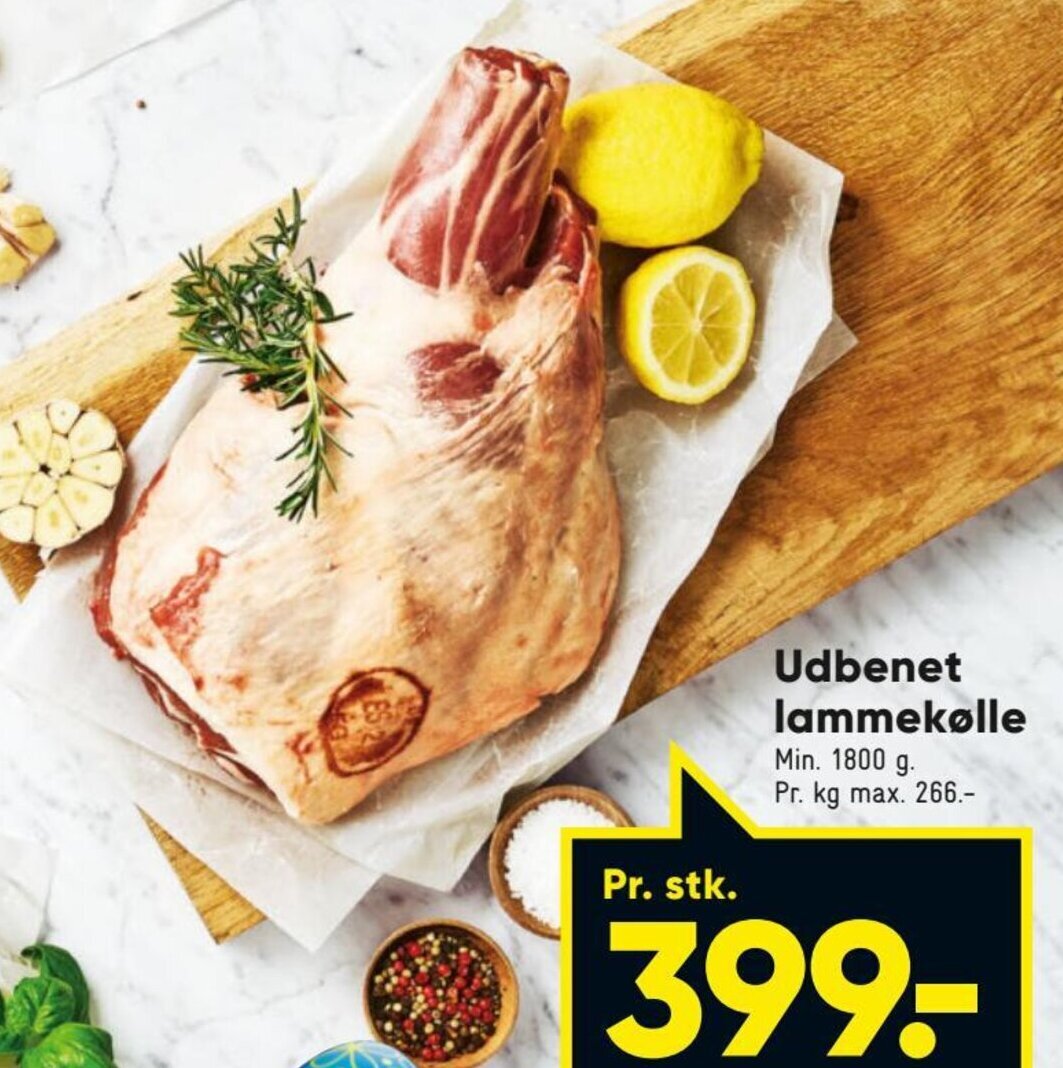 Bilka Udbenet Lammekølle tilbud