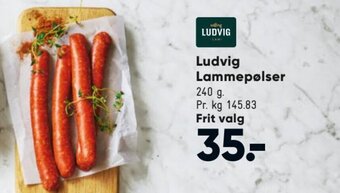 Bilka Ludvig Lammepølser tilbud