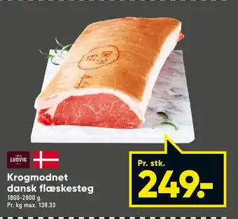 Bilka Krogmodnet dansk flæskesteg tilbud