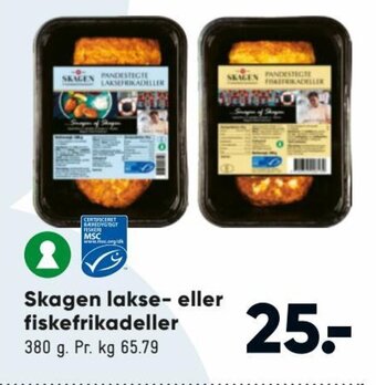 Bilka Skagen Lakse-eller Fiskefrikadeller tilbud