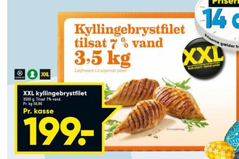 Bilka XXL Kyllingebrystfilet tilbud