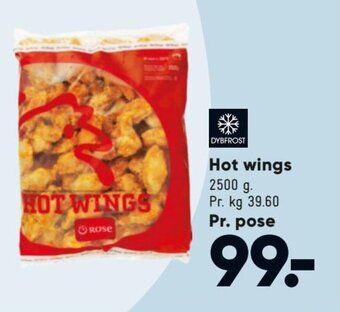 Bilka Hot Wings tilbud