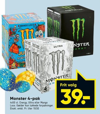 Monster 4-Pak